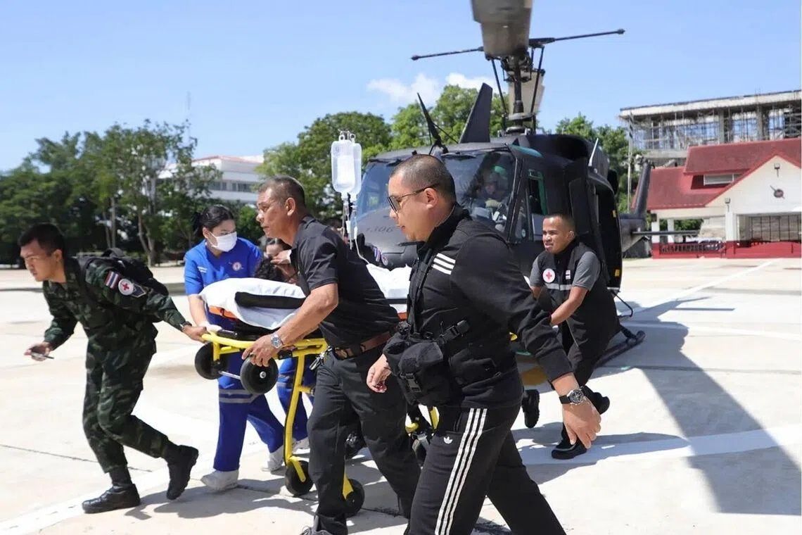 Twin bomb attacks wound 11 police officers across Thailand's southern restive provinces