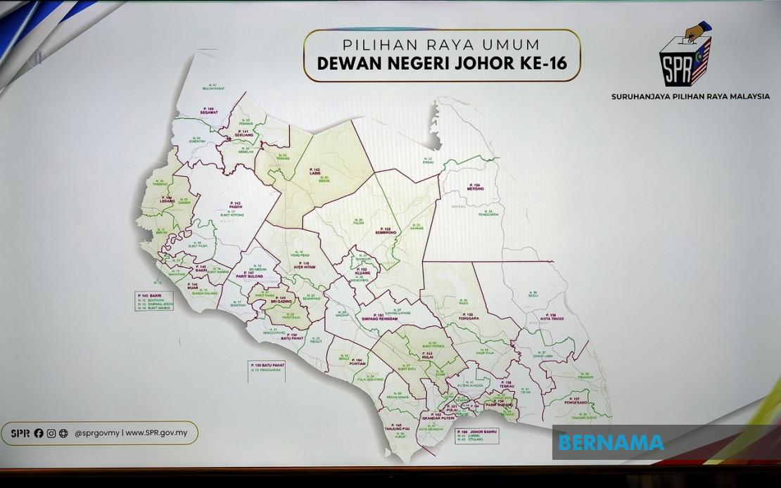 Johor's 16th State Election Takes Centre Stage as Nomination Day Opens Tomorrow