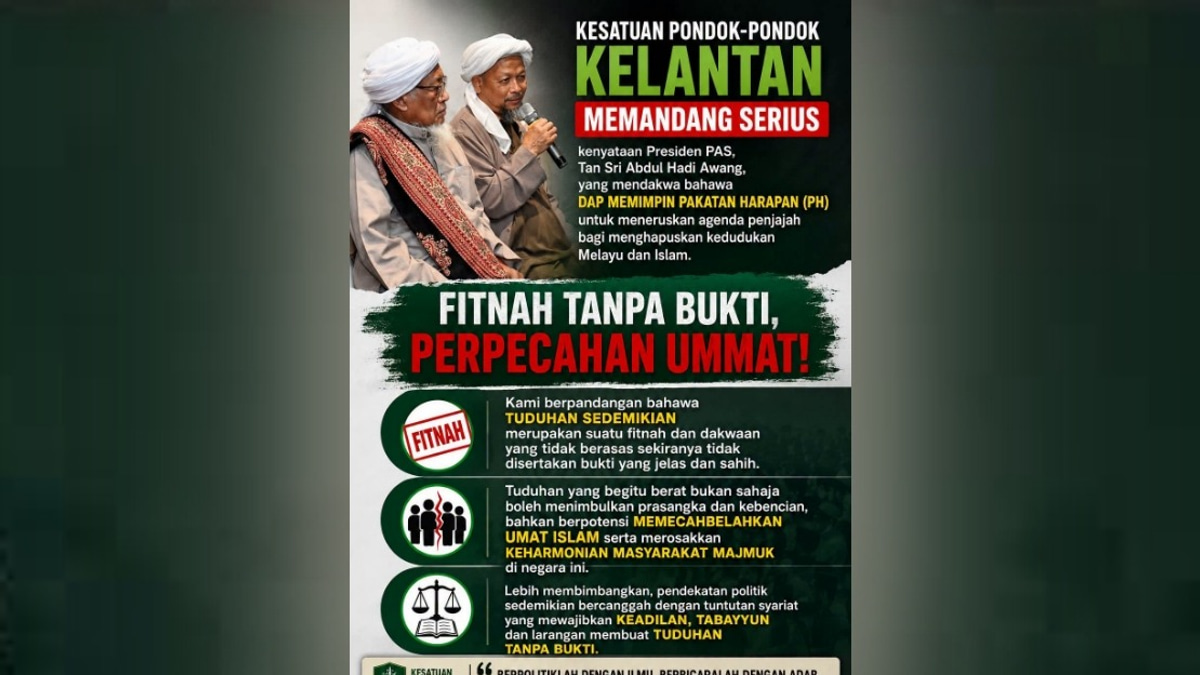 Islamic Boarding Schools Body Calls for End to Divisive Political Rhetoric