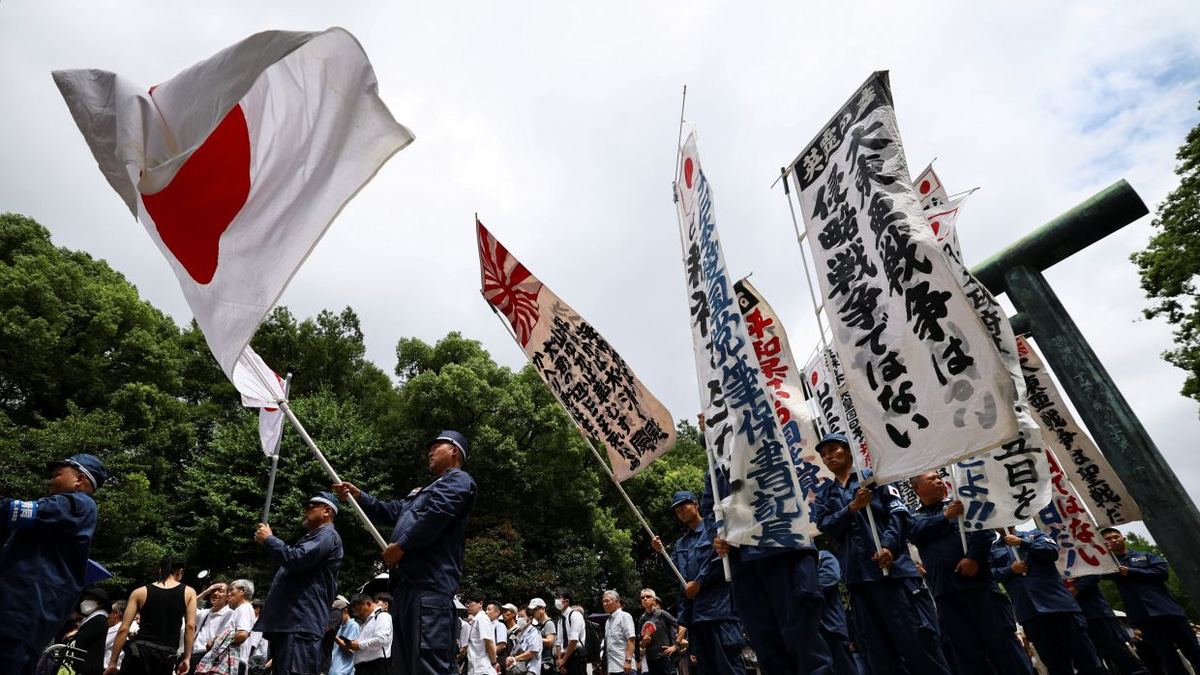 Japan's Defence Minister Visits Controversial War Shrine as PM Takes Distance