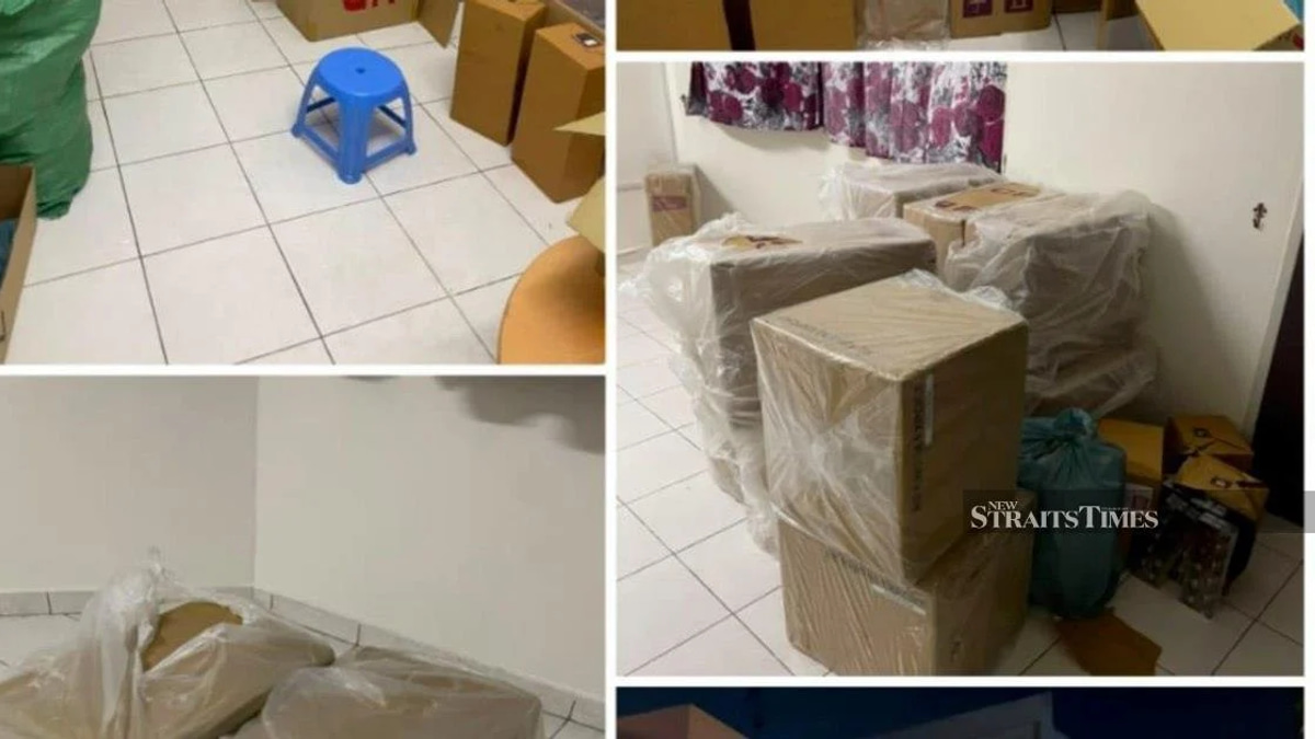 Three foreign nationals held after Johor Baru raid nets nearly RM770k in contraband cigarettes