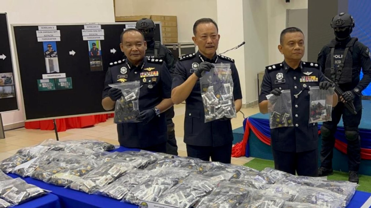 Johor Police Dismantle RM10.68 Million Drug-Laced Vape Syndicate, Seven Arrested