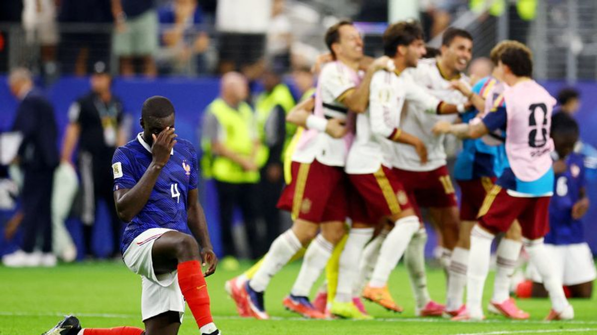 France's World Cup Hopes Shattered by Spain's Midfield Mastery