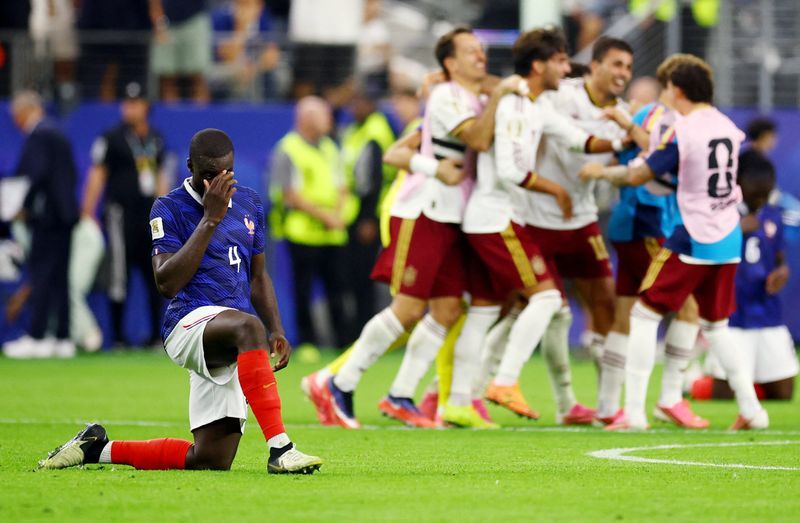 France's World Cup Hopes Shattered by Spain's Midfield Mastery