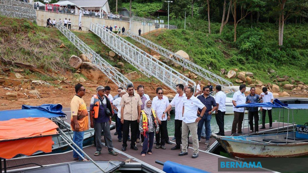 RM8.7 Million Tasik Kenyir Jetty Opens to Transform Lake Tourism