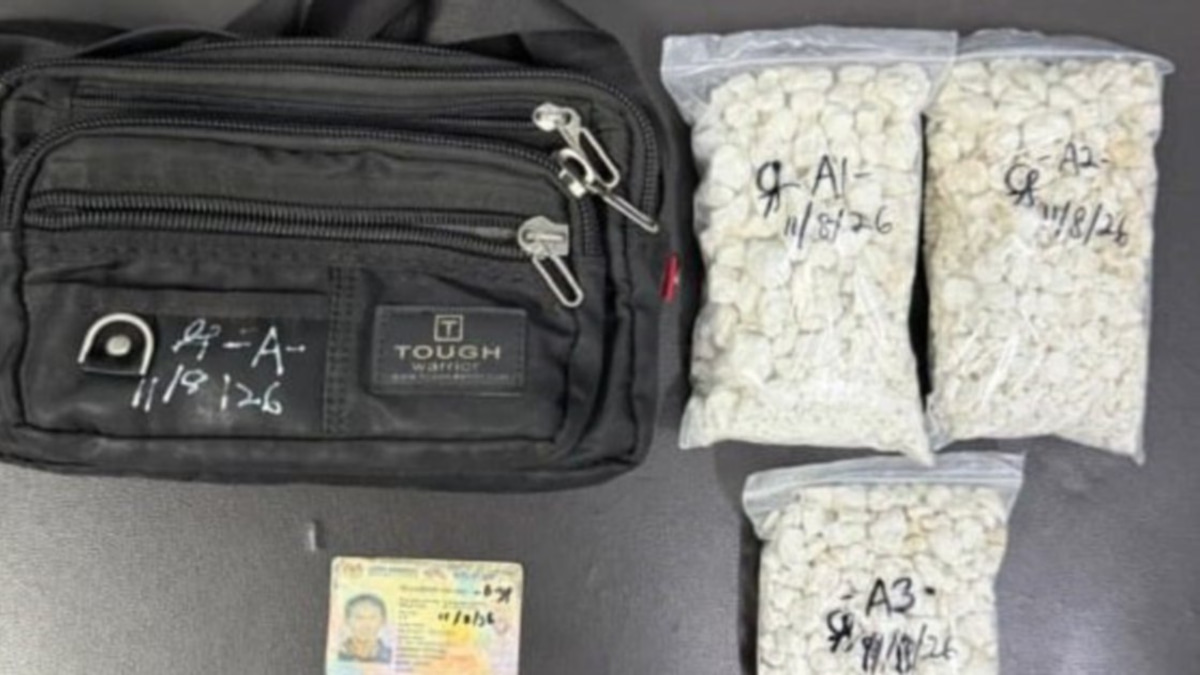 Police Bust Nets Over 1kg of Heroin in Simpang Renggam Narcotics Operation