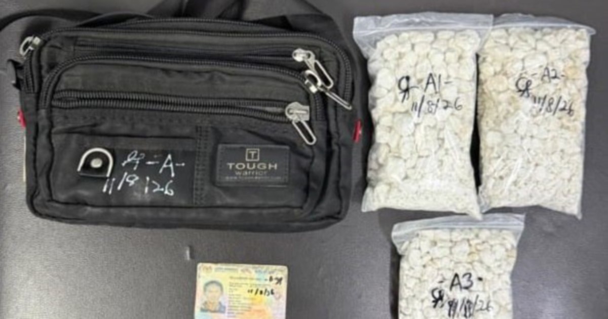 Police Bust Nets Over 1kg of Heroin in Simpang Renggam Narcotics Operation