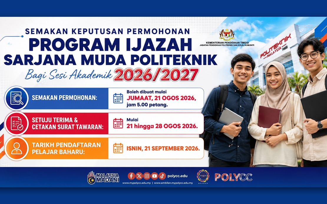 Polytechnic Bachelor's Degree Admission Results Released; Candidates Have Week to Accept Offers