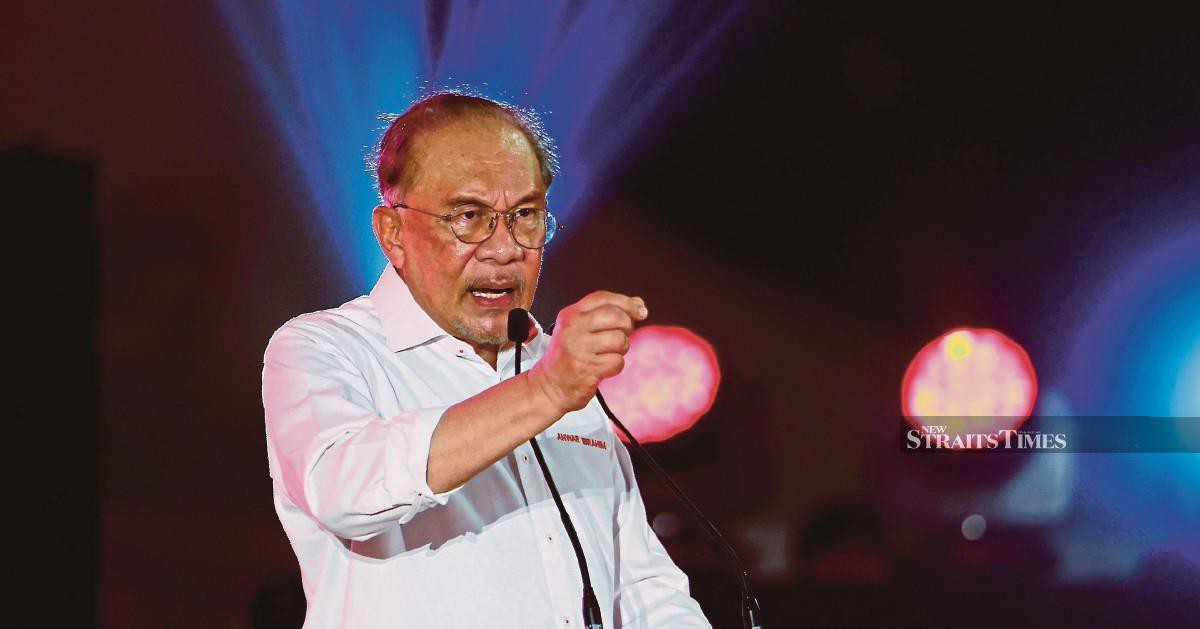 Anwar calls for voter support to sustain Pakatan development agenda in Negri Sembilan