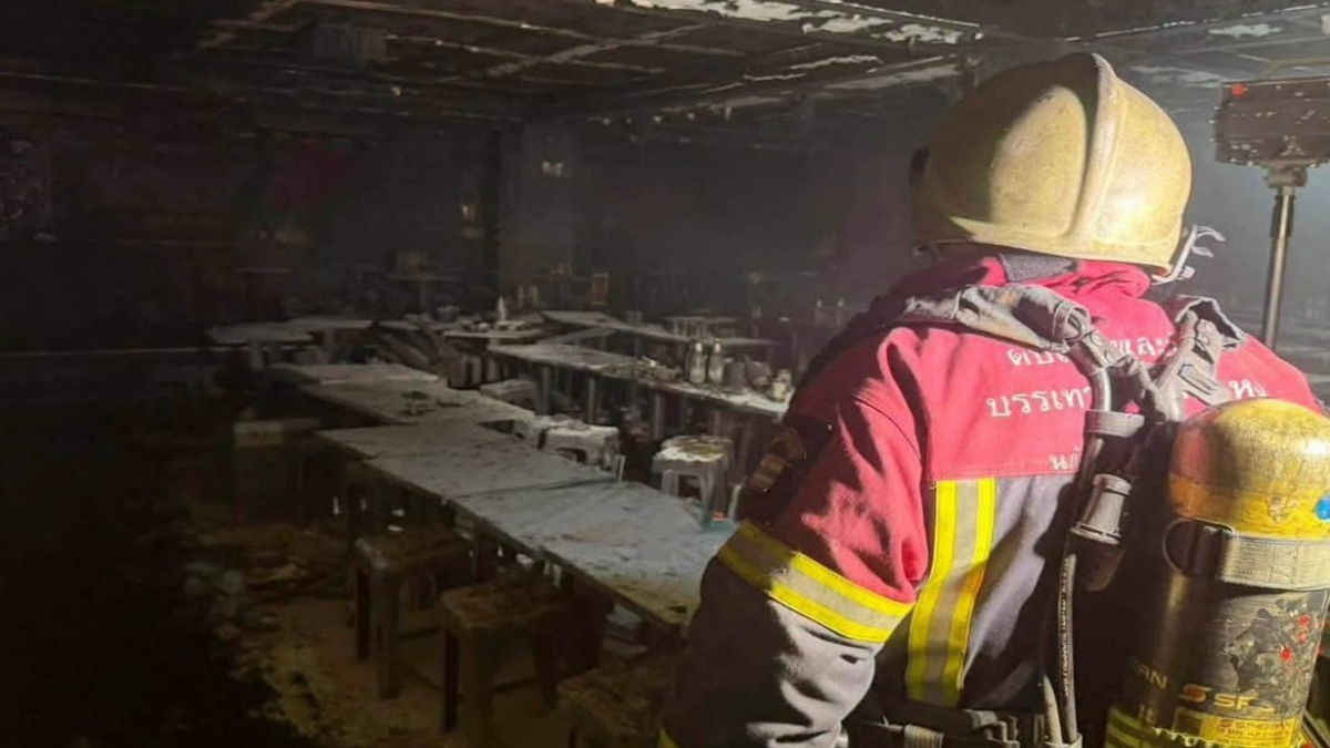 Bangkok Bar Fire Kills 27 in Chatuchak District; Rapid Spread Suggests Electrical Source