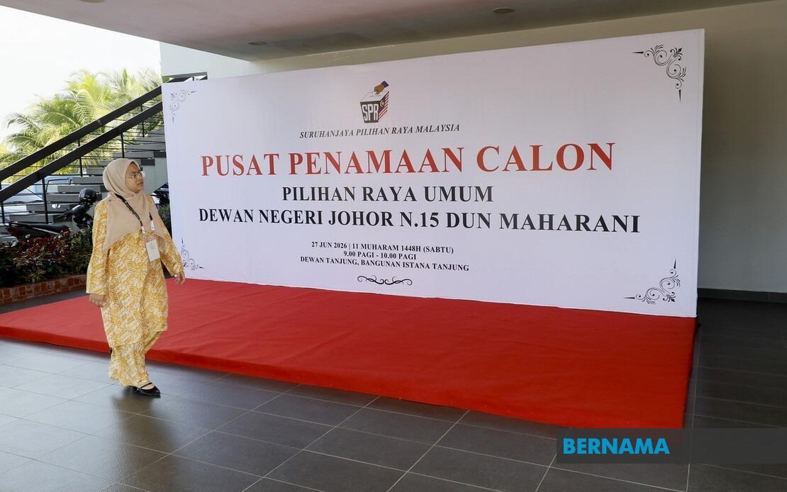 Johor's 16th State Election Officially Kicks Off With 56 Nomination Centres Opening Today