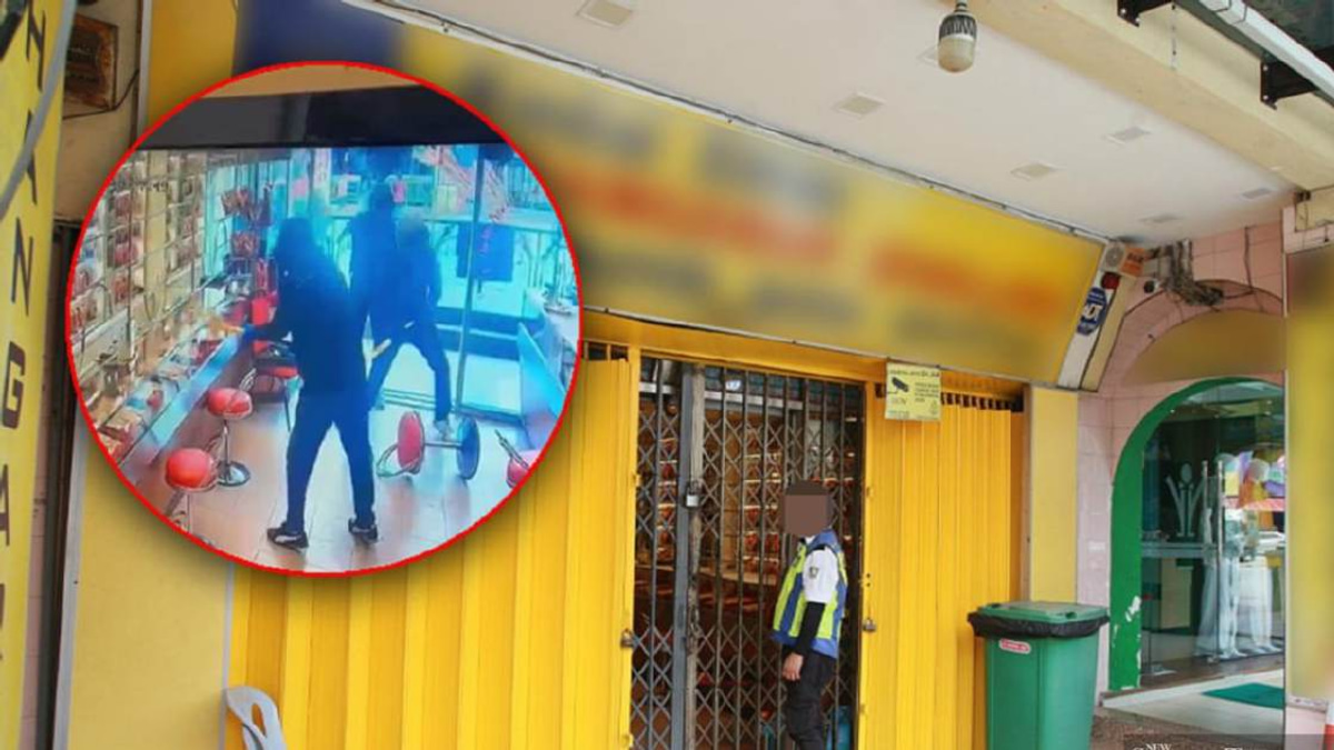 Police Investigate Bold Daylight Robbery Attempt at Klang Goldsmith