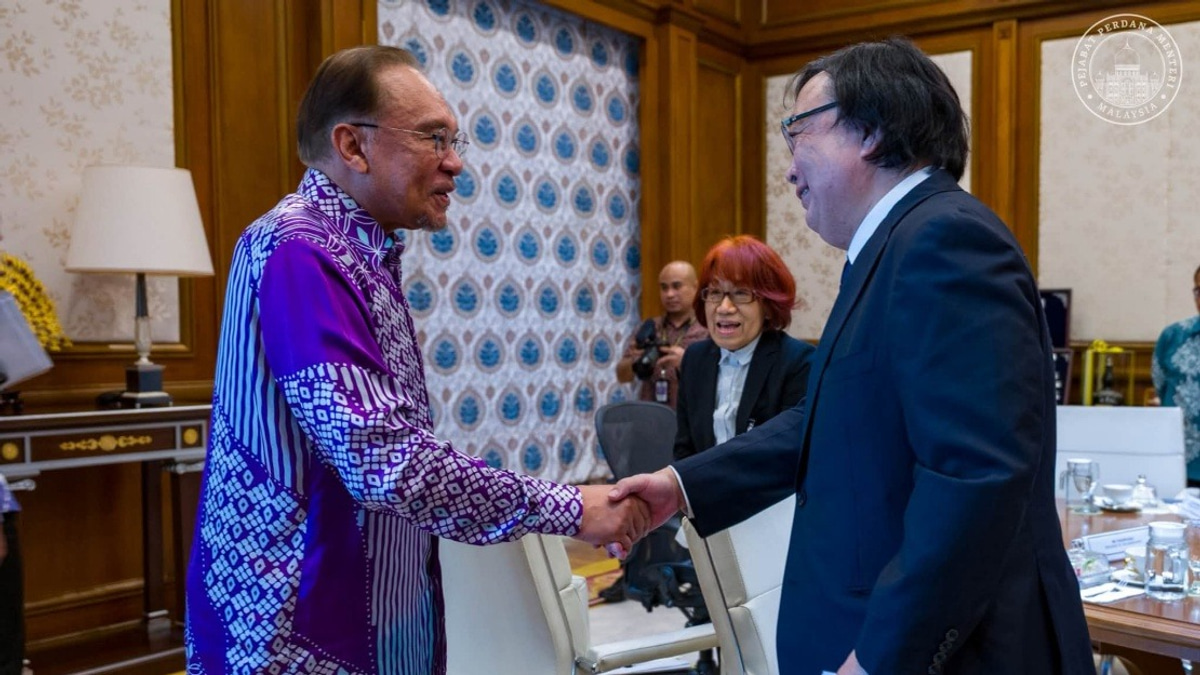 Anwar Meets Genron NPO Leader to Deepen Asia-Pacific Strategic Dialogue