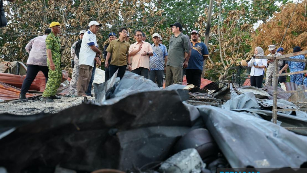 Federal Government Mobilises Aid For Pulau Nunuyan Fire Victims in Sandakan