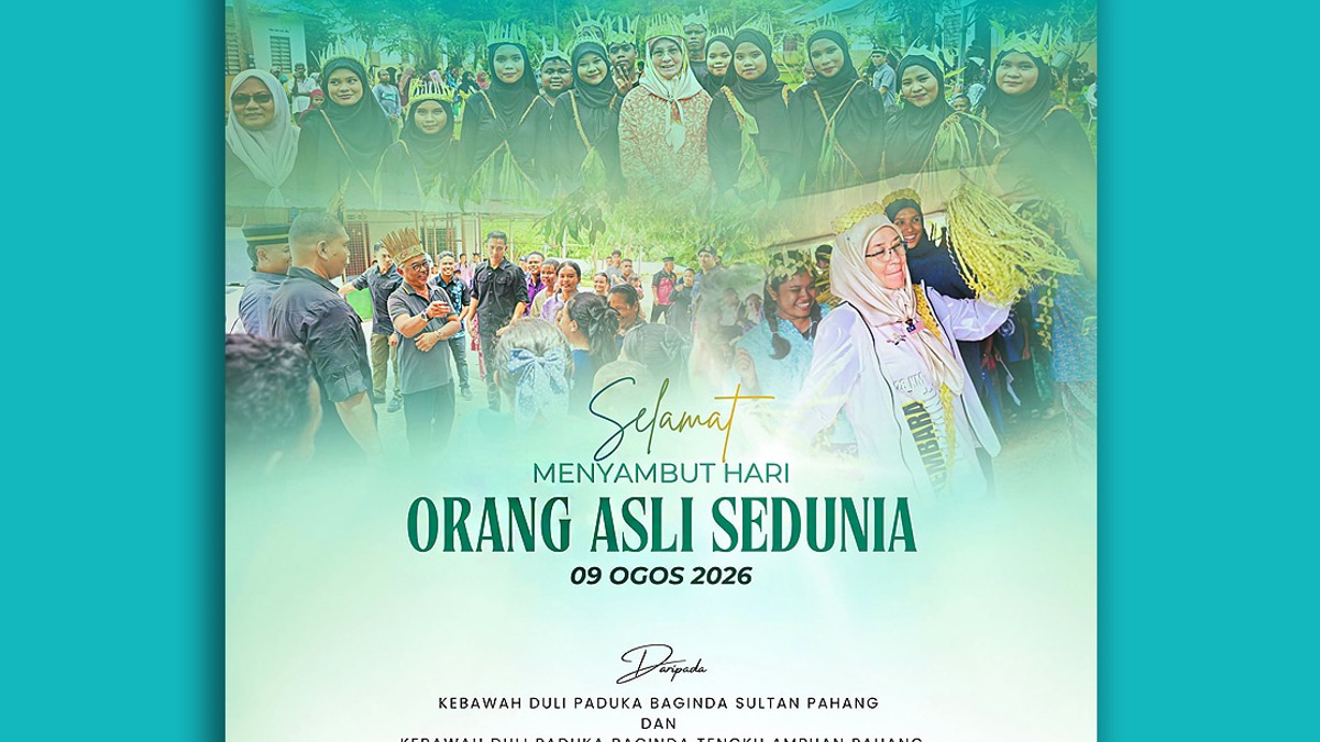 Pahang's Royal Couple Honour Orang Asli Heritage and Call for Greater Opportunity