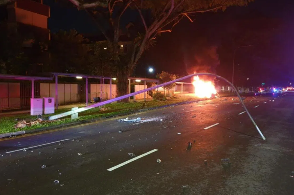 Singapore Man Charged After High-Speed Crash Into School Bus While Allegedly Drunk