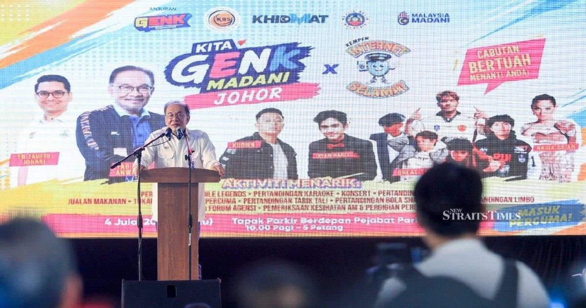 Anwar Ibrahim Credits Tibetan Ginseng as Energy Booster During Johor Campaign Push