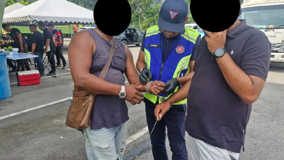 Timber Lorry Driver Arrested at Gombak Toll Plaza After Testing Positive for Methamphetamine and Cannabis