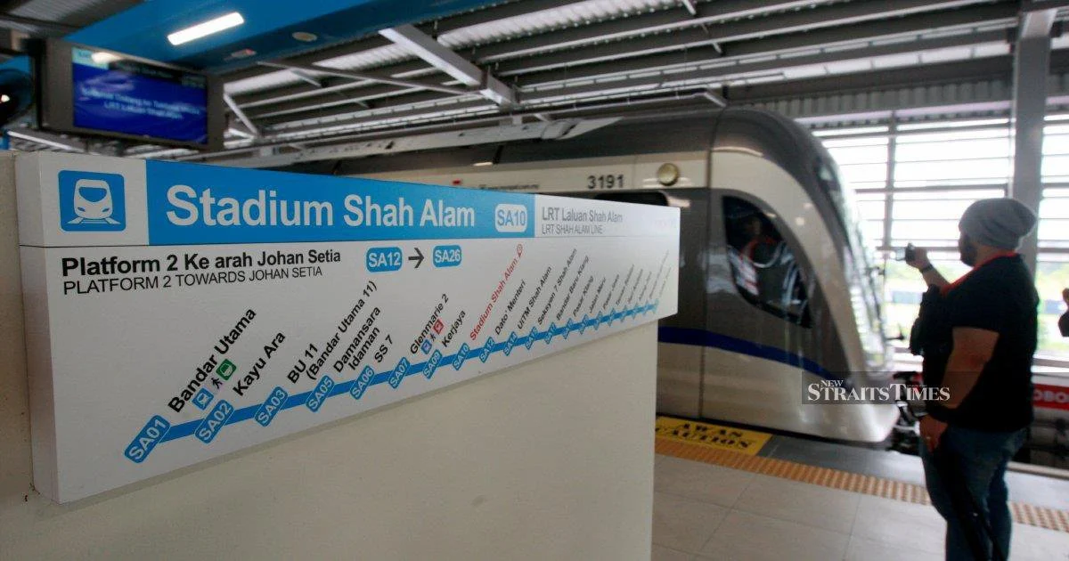 Anwar to inaugurate LRT3 Shah Alam extension ahead of Monday service launch