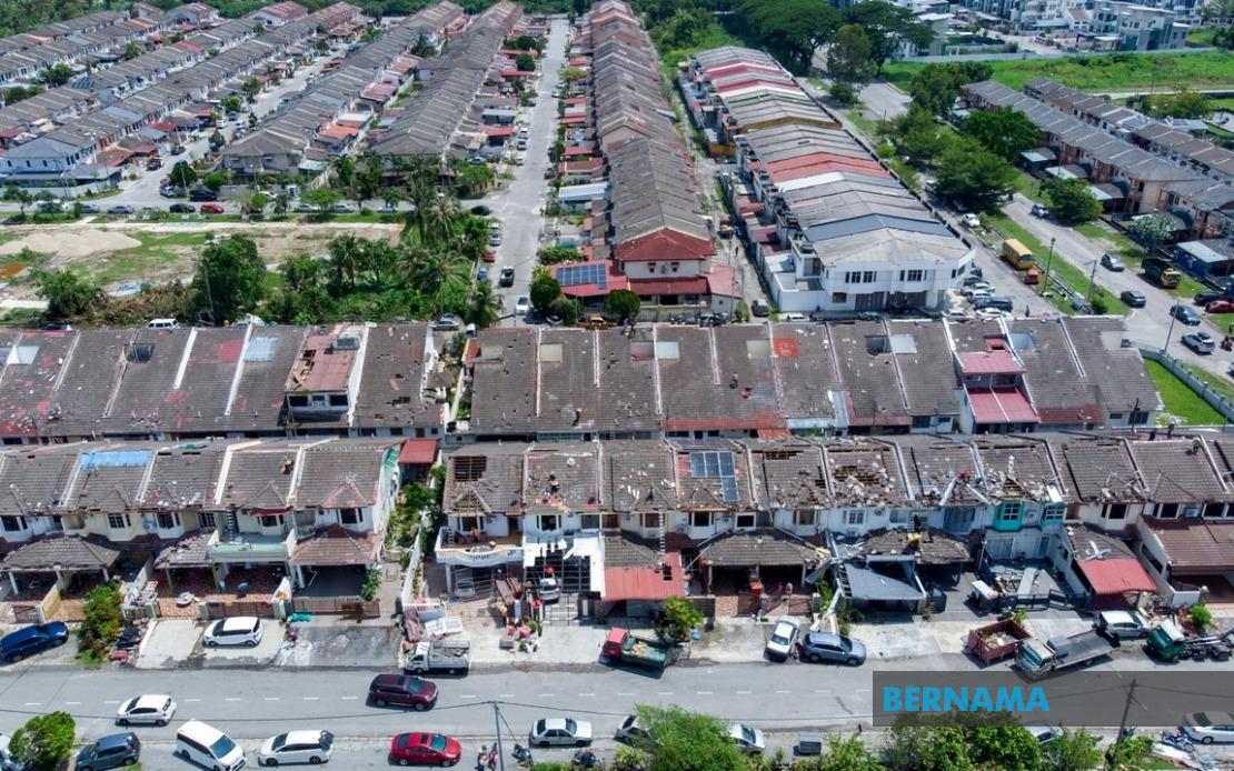 Police Tighten Security in Storm-Ravaged Bercham to Prevent Looting