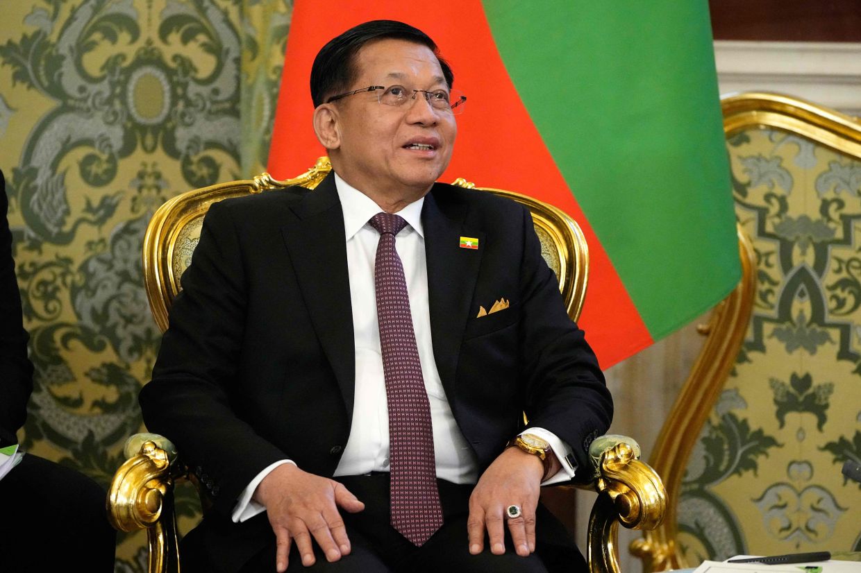 Myanmar's Min Aung Hlaing to visit Cambodia amid international legitimacy push