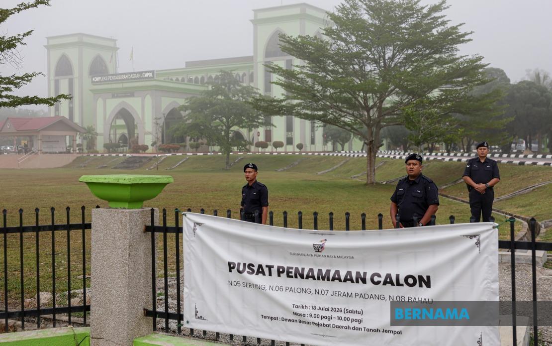 Negeri Sembilan State Election Nomination Day Proceeds Smoothly Across Eight Centres