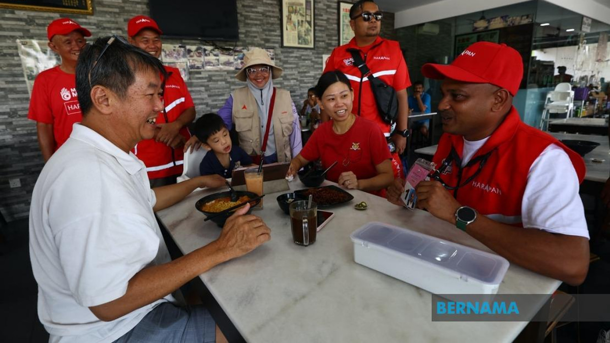Guna Balakrishnan Intensifies Final Push in Layang-Layang as Johor Election Nears