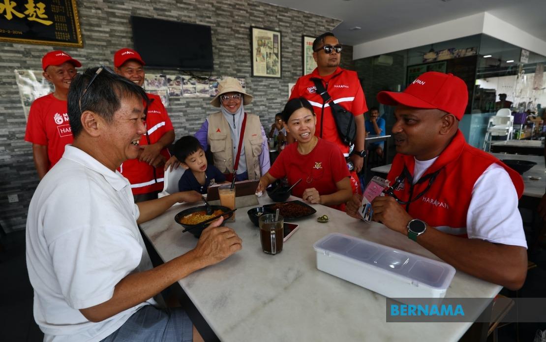 Guna Balakrishnan Intensifies Final Push in Layang-Layang as Johor Election Nears