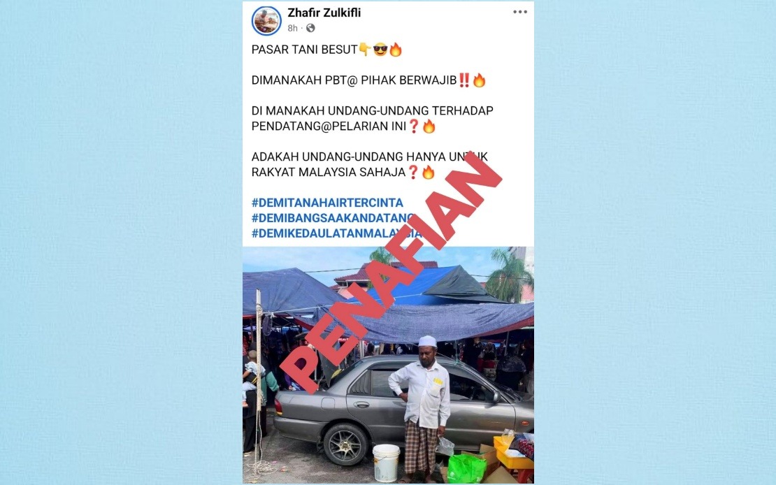 Terengganu FAMA Clarifies Farmers' Market Operations After Foreign Trader Claims