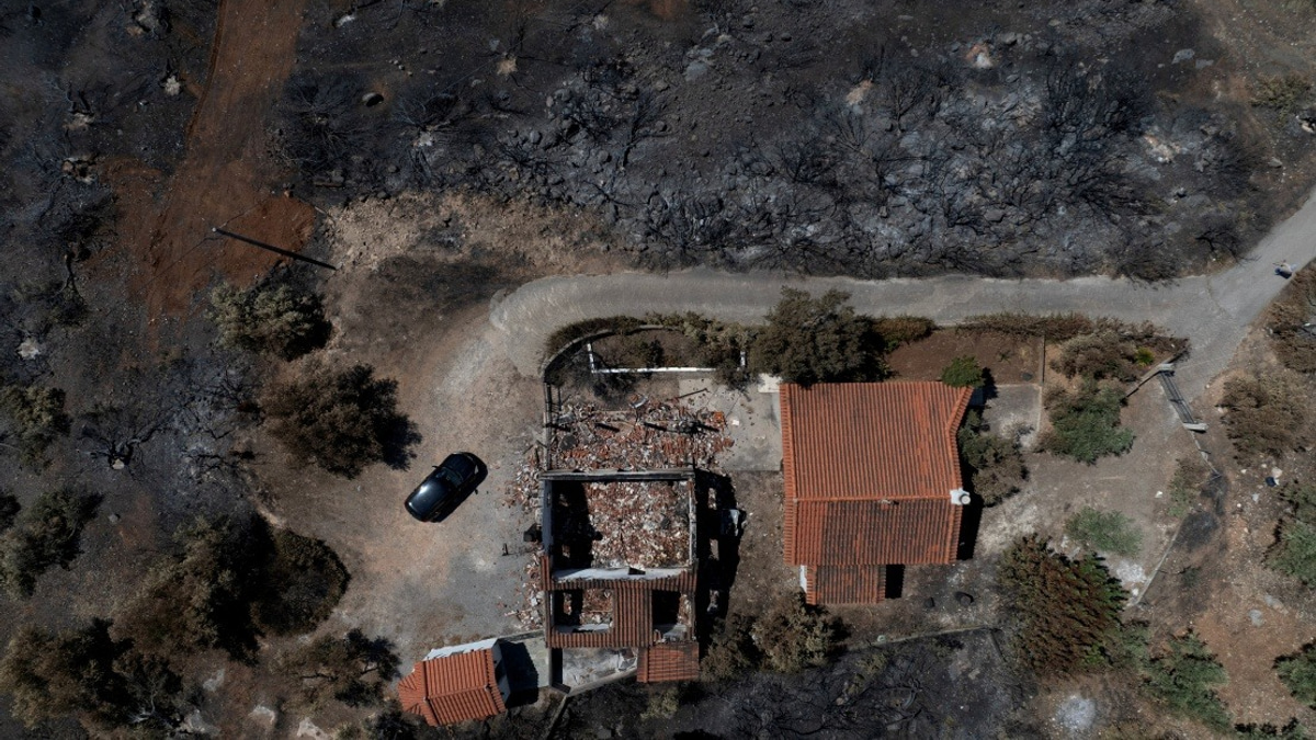 Greece Declares Highest Wildfire Alert for Athens Region as Extreme Risk Peaks