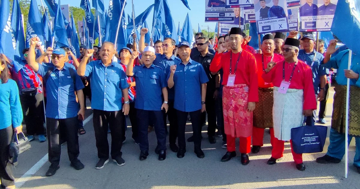 Muhyiddin rallies behind Bersatu candidate as Bukit Kepong nomination day unfolds