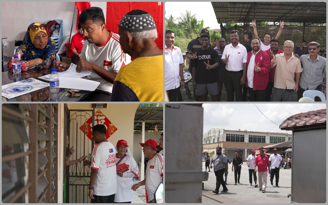 PH's Paloh Candidate Hospitalised With Slipped Disc Ahead of Johor Poll