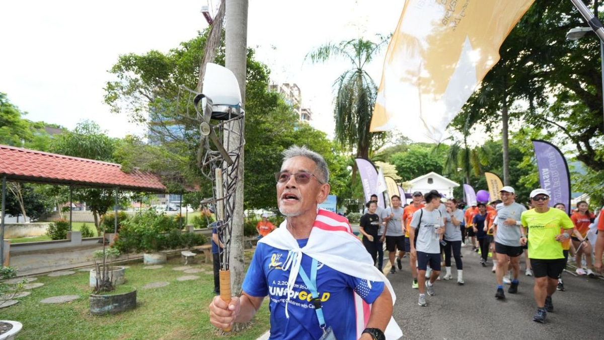 From Grief to Purpose: How a Retired Malaysian Engineer Ran 2,200km for Children With Cancer