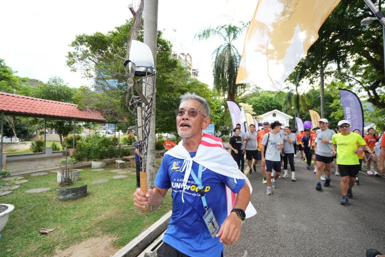 From Grief to Purpose: How a Retired Malaysian Engineer Ran 2,200km for Children With Cancer