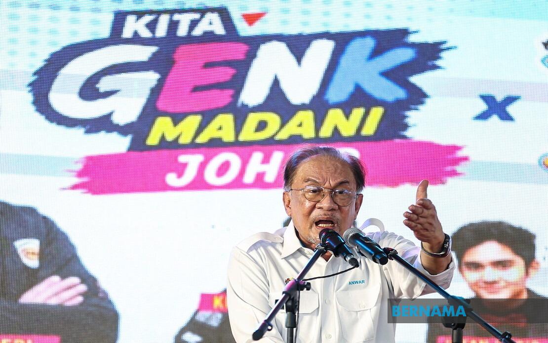 PH Leadership Visit to Johor Focused on Policy Proposals, Not Conflict, Says PM Anwar