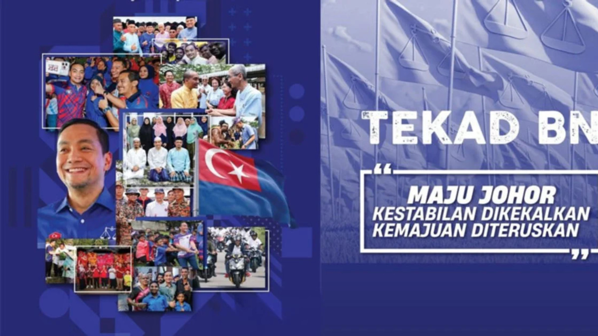 Barisan Nasional Launches Johor Election Manifesto With 63 Pledges and 200,000 Jobs Target
