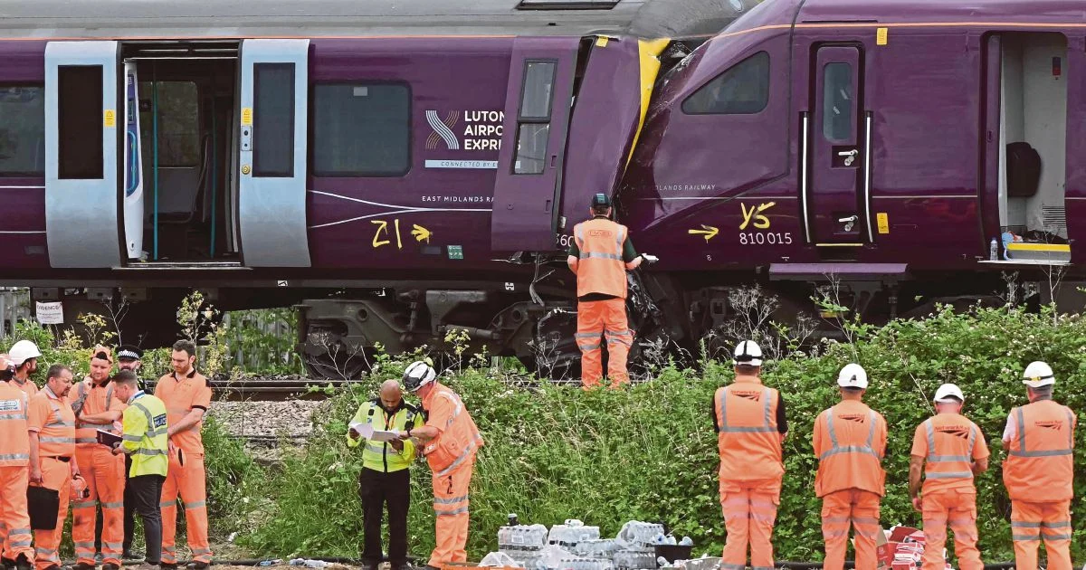 Driver Dead, 28 Injured in Major UK Train Collision North of London