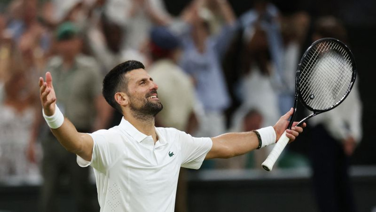Djokovic Survives Epic Battle to Reach Wimbledon Semis, Faces Sinner Next