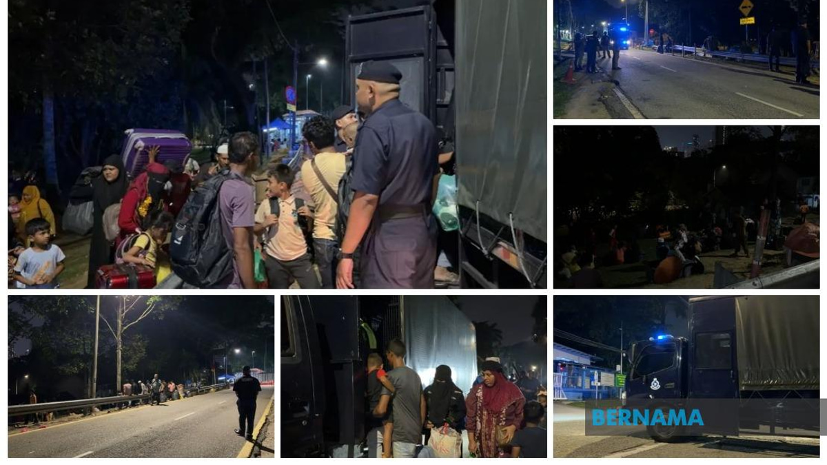Kuala Lumpur Police Relocate Rohingya Refugees from UNHCR Office for Documentation