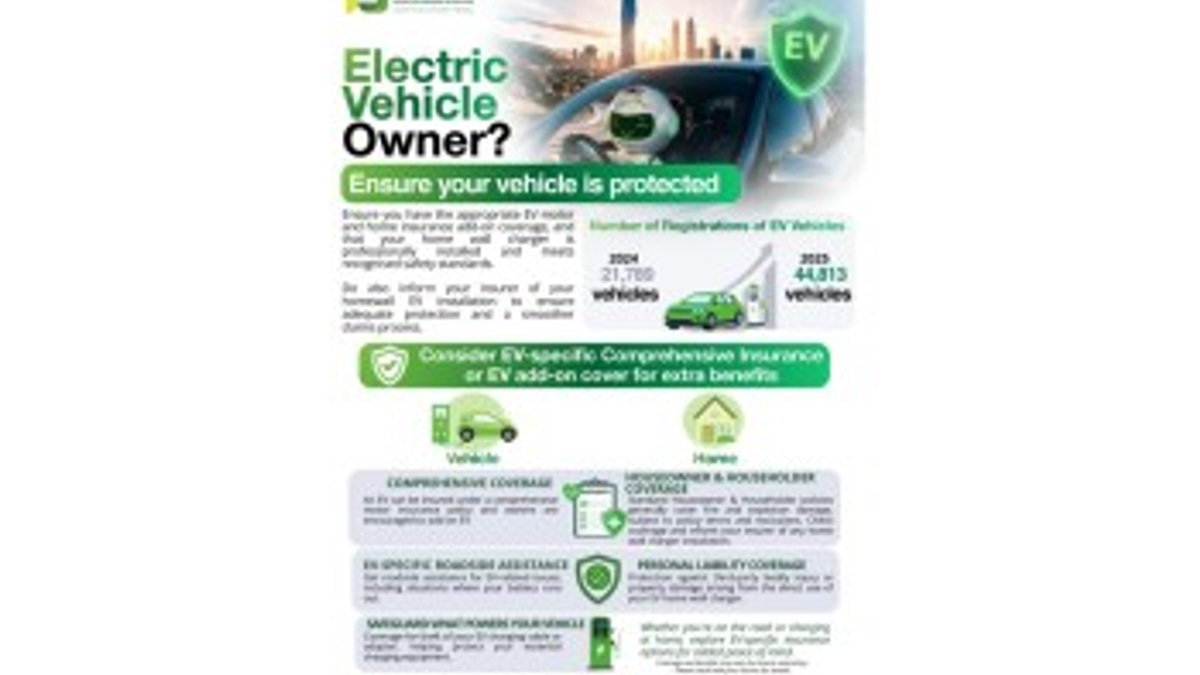 Standard Fire Insurance Covers EV Charging Damage, PIAM Clarifies