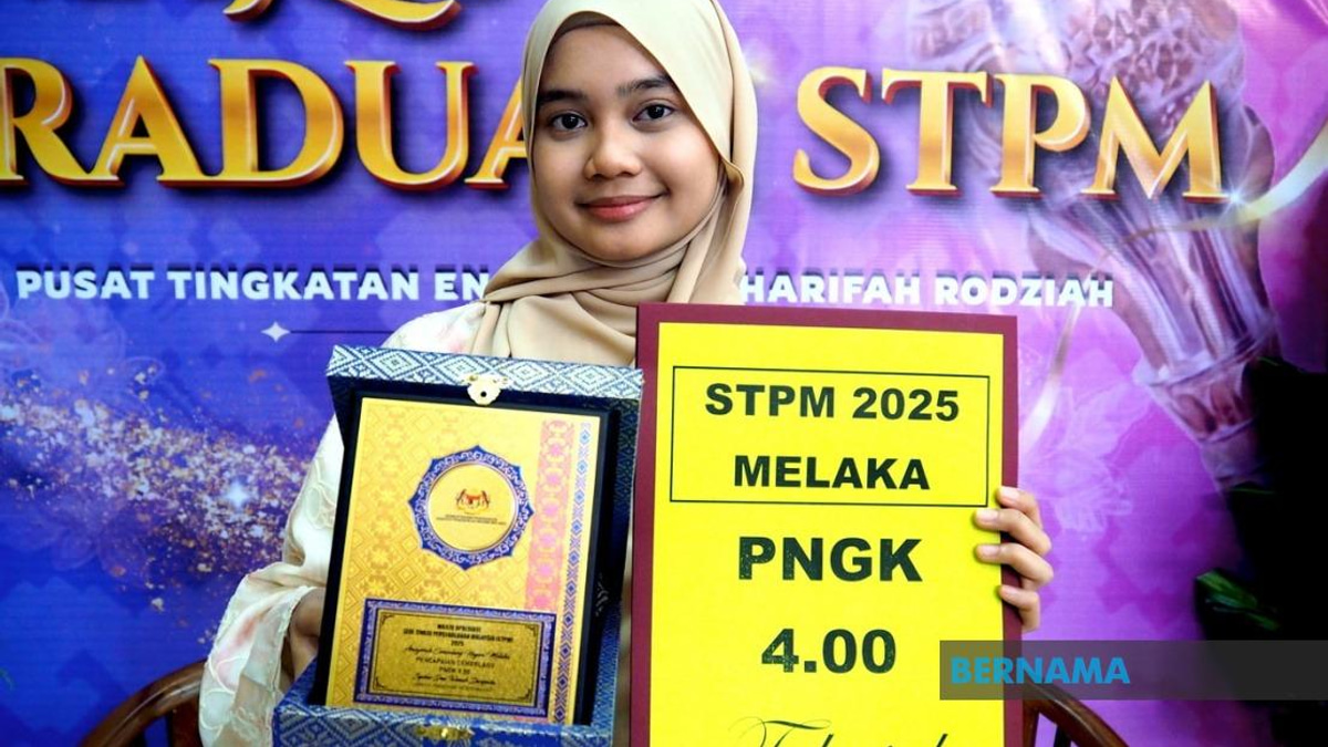 Father's Final Words Propel Melaka Student to Perfect STPM Score