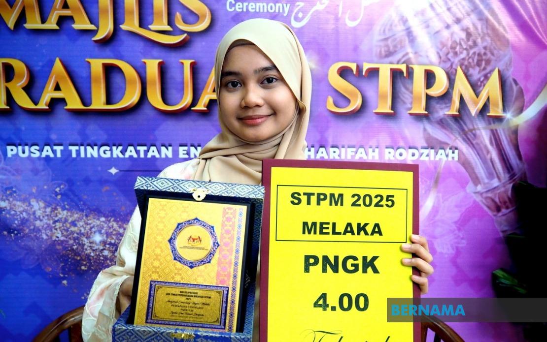 Father's Final Words Propel Melaka Student to Perfect STPM Score