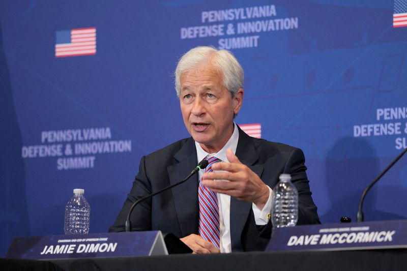 JPMorgan's Dimon spearheads cross-industry push to manage artificial intelligence risks