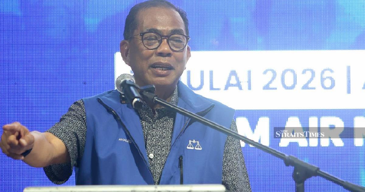 Khaled calls for Bersatu's defeat in Negri Sembilan state polls ahead of next general election