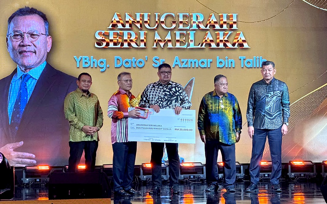 Melaka CM Urges State Talents to Partner with Government, Share Success Stories