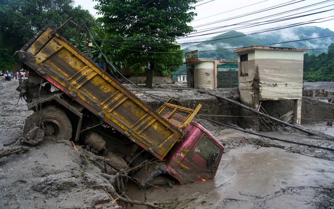 Nepal Issues Fresh Flood Alert As Water Levels Rise Again In Bhote Koshi River