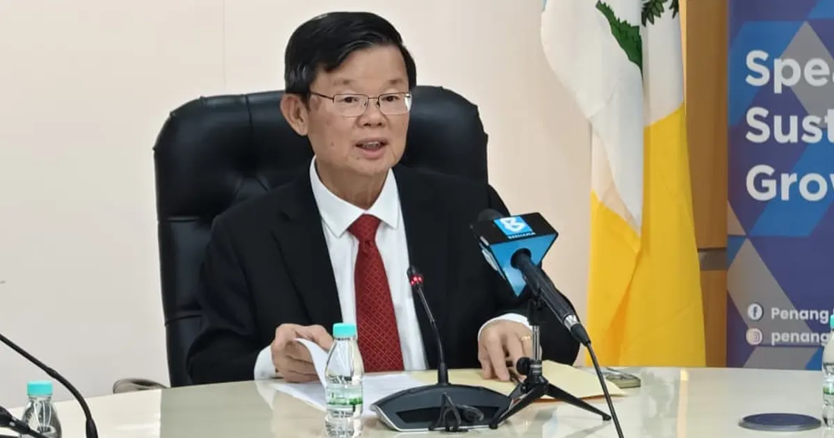 Penang Chief Minister Chow Rebuffs Kedah's Sanusi Over Land Lease Review Demand