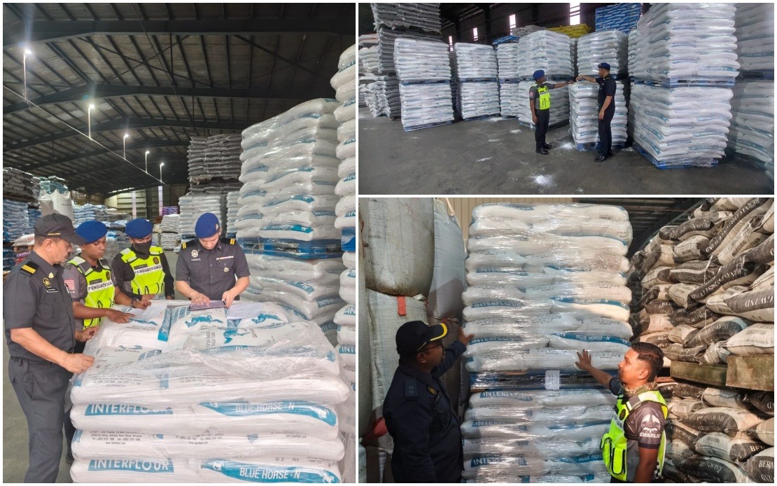 Kedah Authorities Seize 53 Tonnes of Flour from Animal Feed Factory in Unauthorised Storage Raid
