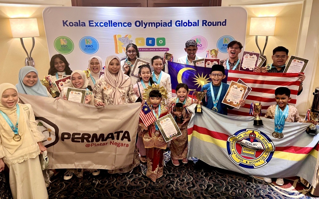 Malaysian Students Secure 22 Medals at International Koala Excellence Olympiad in Macau