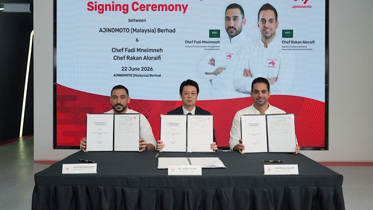 Ajinomoto Malaysia Deepens Middle East Foothold with Saudi Celebrity Chef Alliance